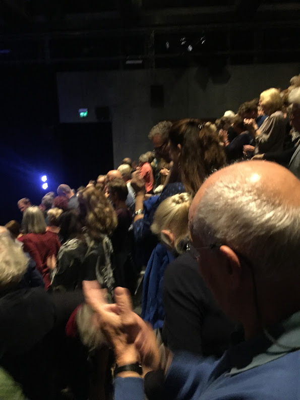 Theater performance of “De nazi en de kapper” (“The Nazi and The Barber”) in Haarlem, near Amsterdam, October 2016.
